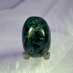 Rare large Green Apatite crystal tumble stone 36g SN48594