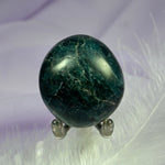 Rare large Green Apatite crystal tumble stone 36g SN48594