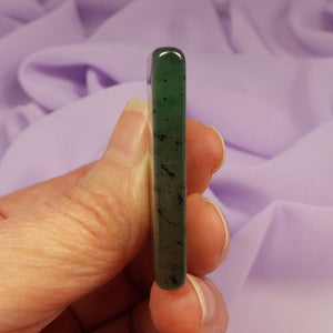 Rare Green Grossular Garnet slice, Grossularite 16.7g SN50122