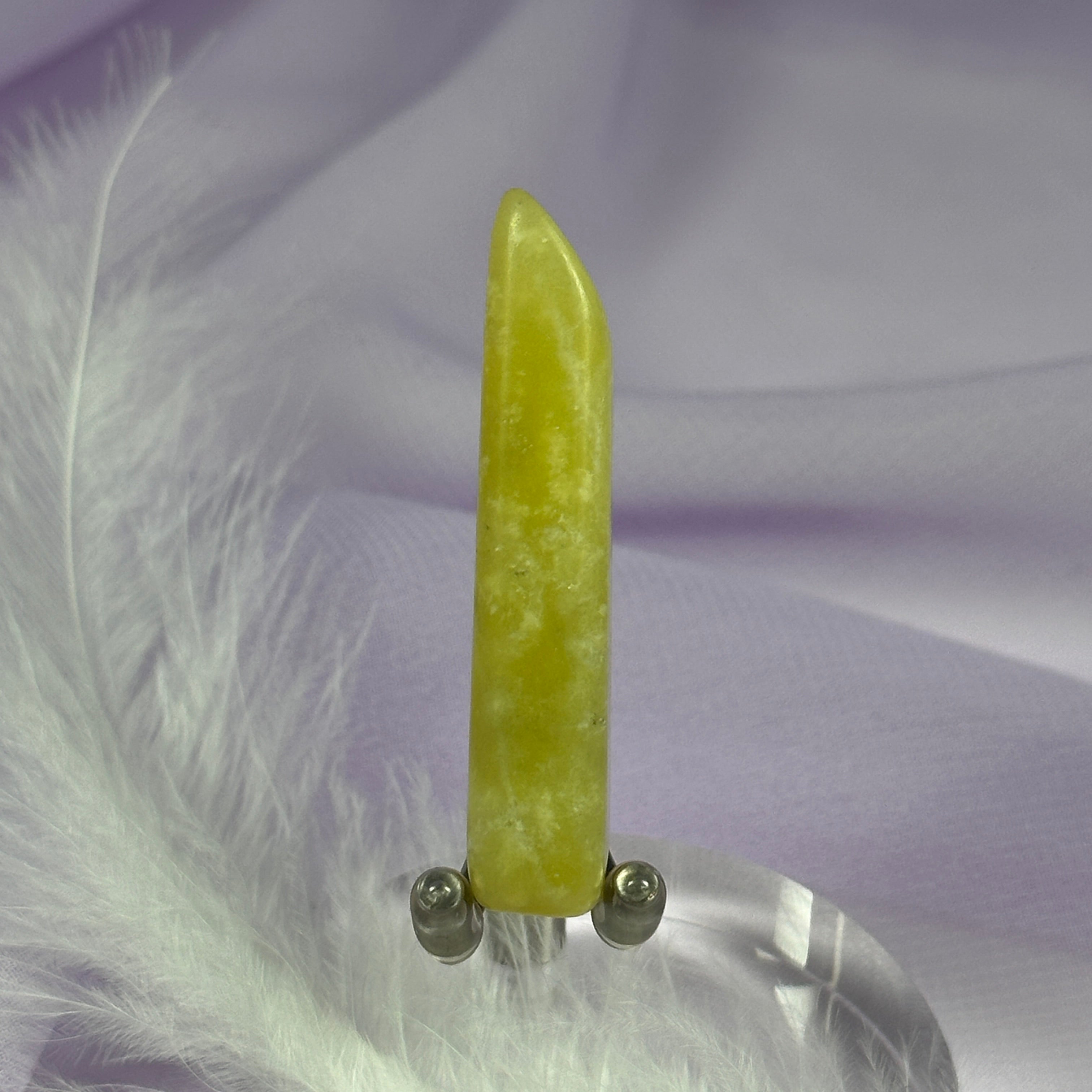 Rare polished piece Healerite, wand, Gem Serpentine 8.0g SN26734
