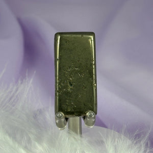 Golden Iron Pyrite crystal polished slice 19.2g SN55717