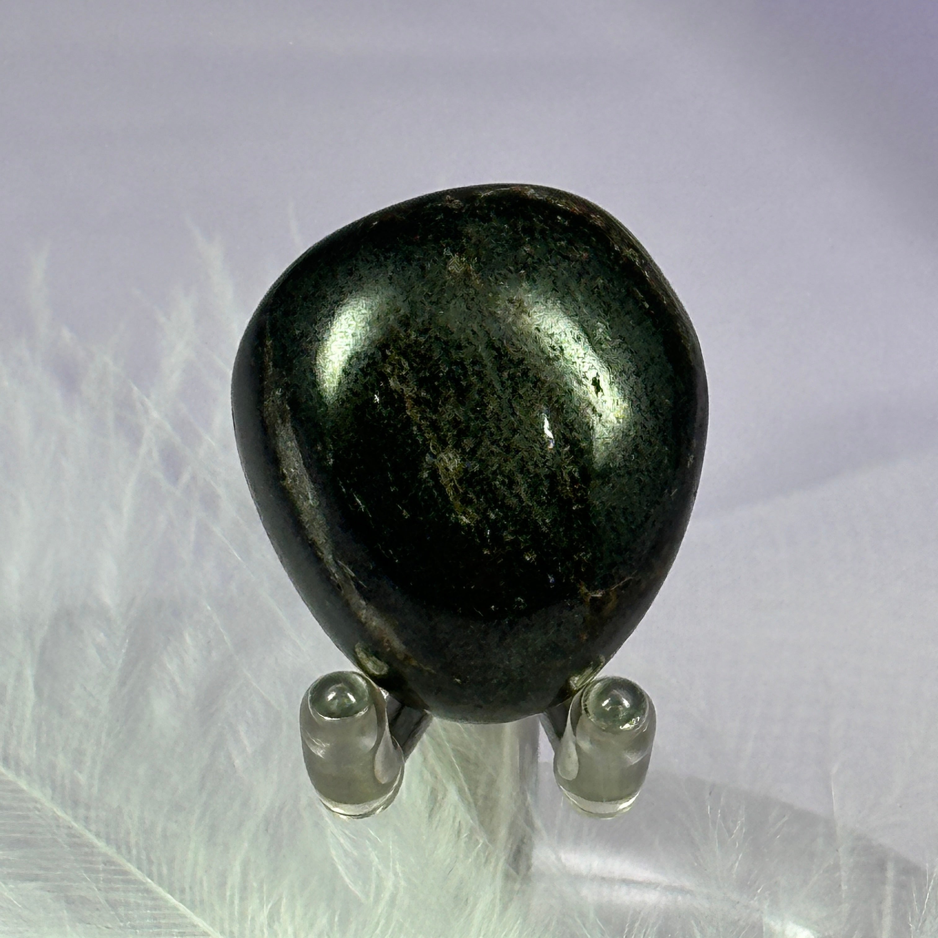 Rare ancient Isua Stone crystal tumble stone 15.9g SN55481