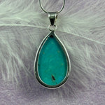 925 Silver Turquoise crystal pendant,  Kingman Mine 5.6g SN56092