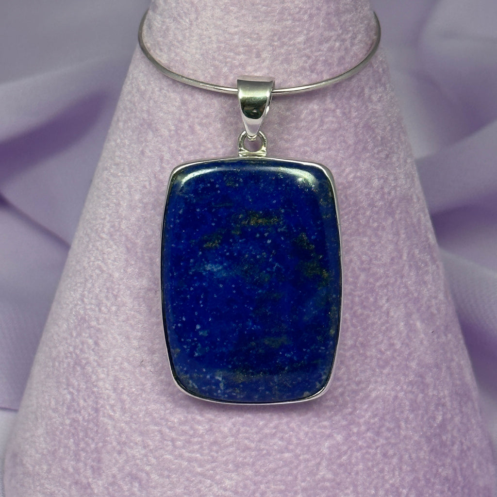 925 Silver Lapis Lazuli crystal pendant 12.0g SN54327