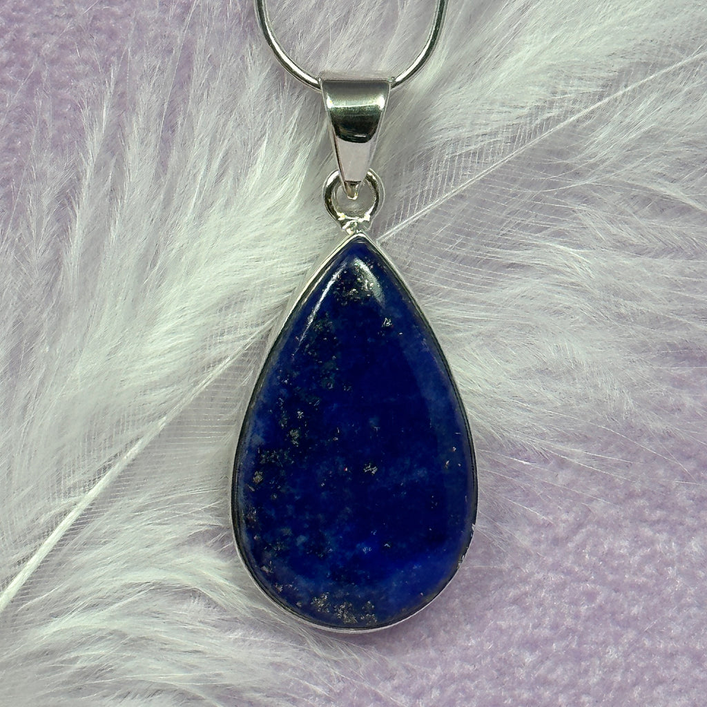 925 Silver Lapis Lazuli crystal pendant 5.3g SN54329