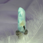 Beautiful A grade Larimar crystal tumble stone 12.2g SN50003