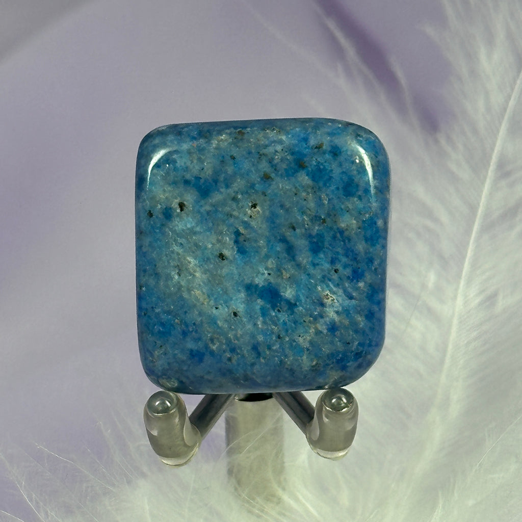Rare Lazurite with Sodalite crystal tumble stone 18.8g SN49352