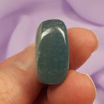 Rare Lemurian Aquatine Calcite tumble stone 9.6g SN54981
