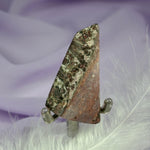 Flat polished piece Leopardskin Jasper crystal 8.3g SN42210