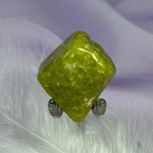 Rare Lizardite, Serpentine crystal tumble stone 19.4g SN56155