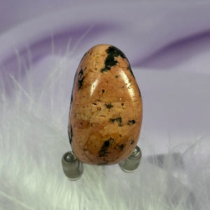 Luxullianite tumble stone from Cornwall, UK 13.1g SN55642