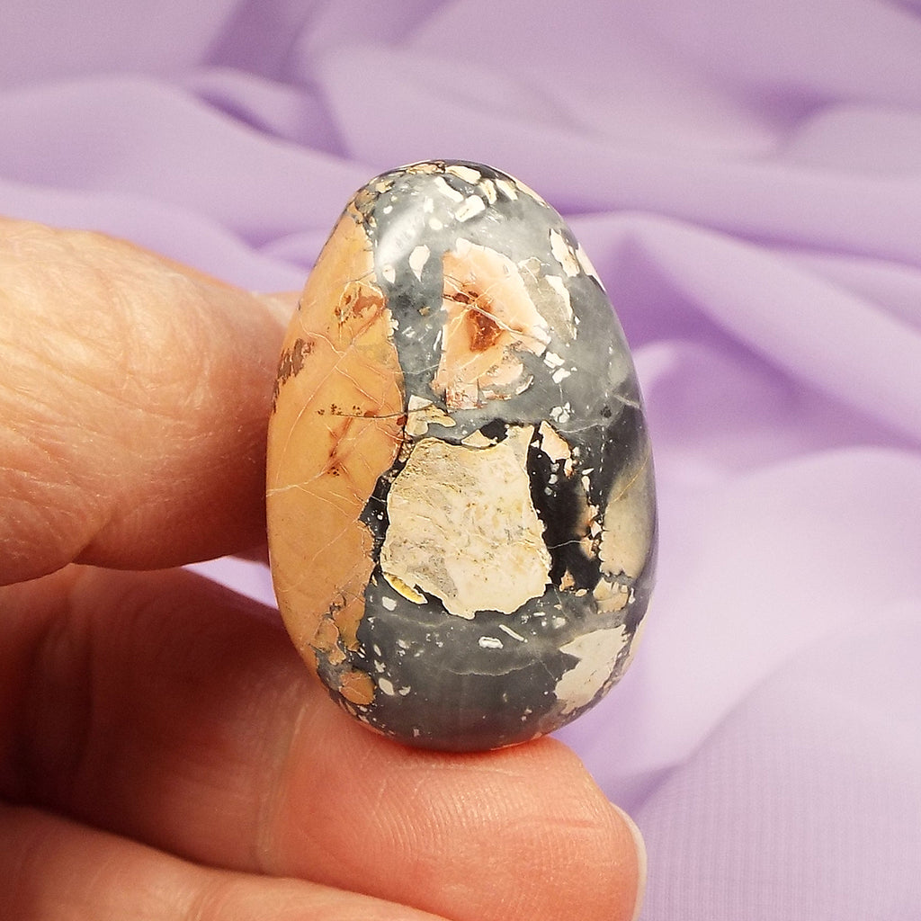 Rare large Maligano Jasper tumble stone 23g SN54694