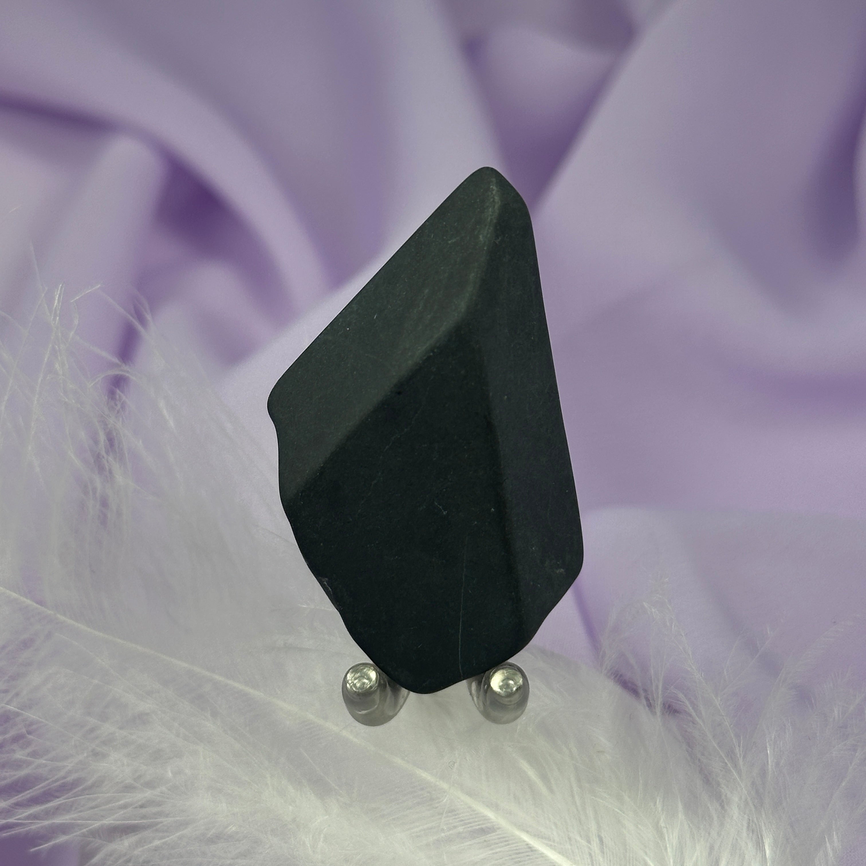 Clearance - V. rare smoothed piece Master Shamanite, Black Calcite 13.0g SN53892