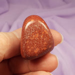 Rare Catlinite Minnesota Pipestone tumble stone 27g SN55533