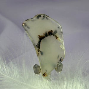 Polished piece Montana Moss Agate crystal 5.8g SN53816