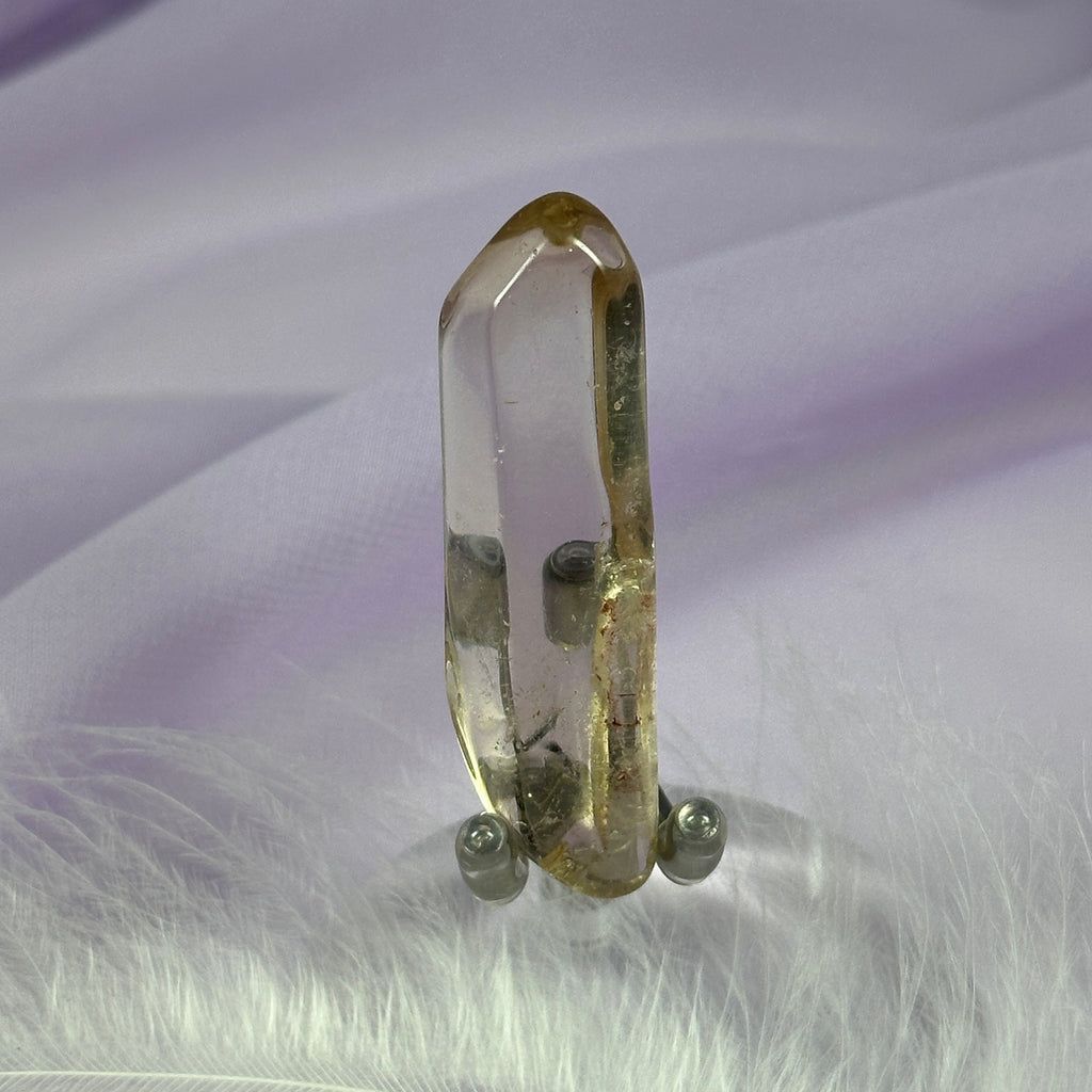 AA soft polished point Natural Citrine..not heated 10.4g SN50836