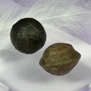 Pair of Moqui Marbles, Shaman Stones 39g SN55372