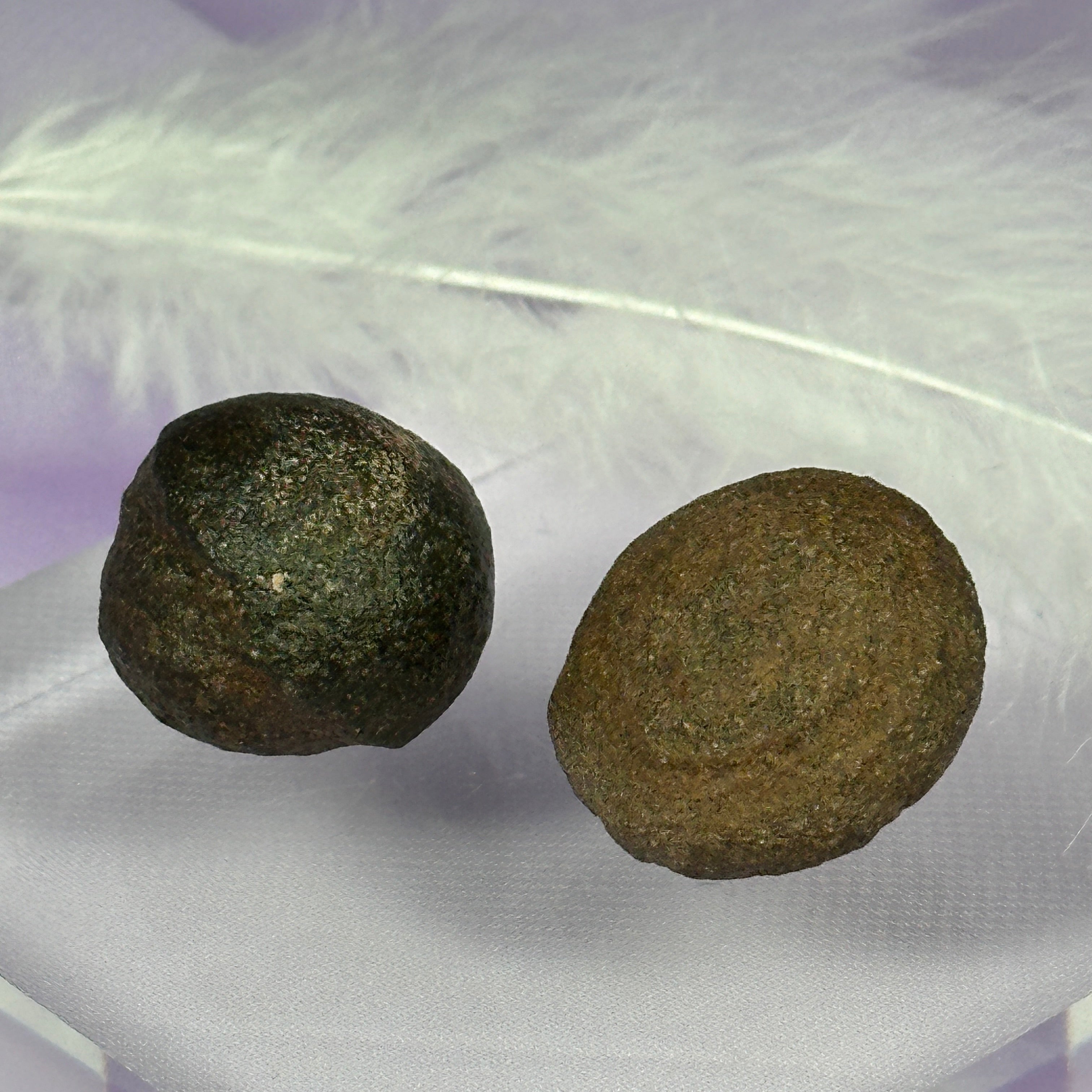 Pair of Moqui Marbles, Shaman Stones 25g SN55373