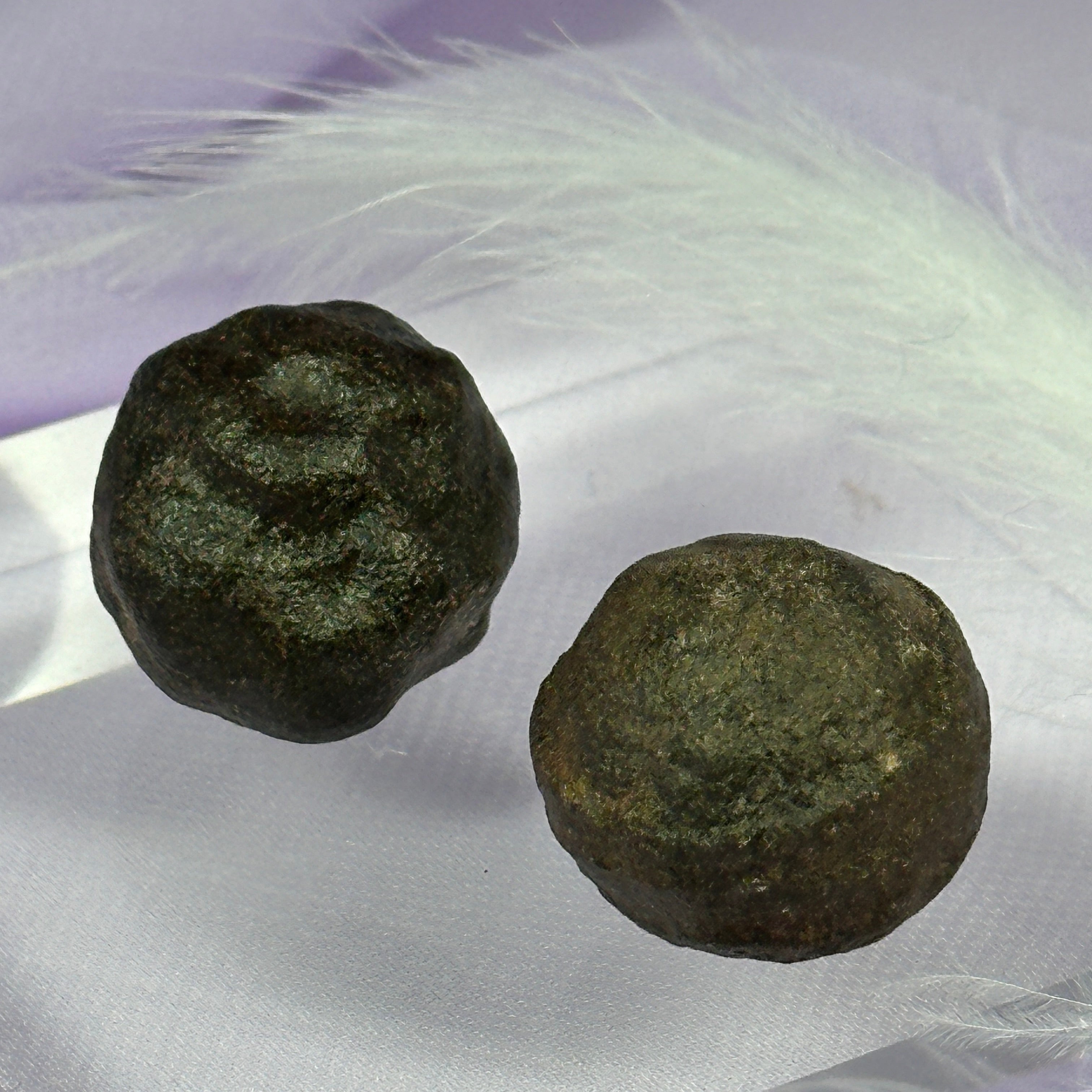 Pair of Moqui Marbles, Shaman Stones 25g SN55374