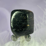 Rare Nuummite crystal tumble stone, Greenland 21g SN55929