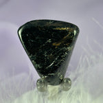 Rare Nuummite crystal tumble stone, Greenland 18.5g SN55930