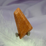 Polished flat piece of Peach Aventurine crystal 10.0g SN42206