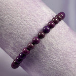 Phosphosiderite crystal bead bracelet 9.5g SN54719