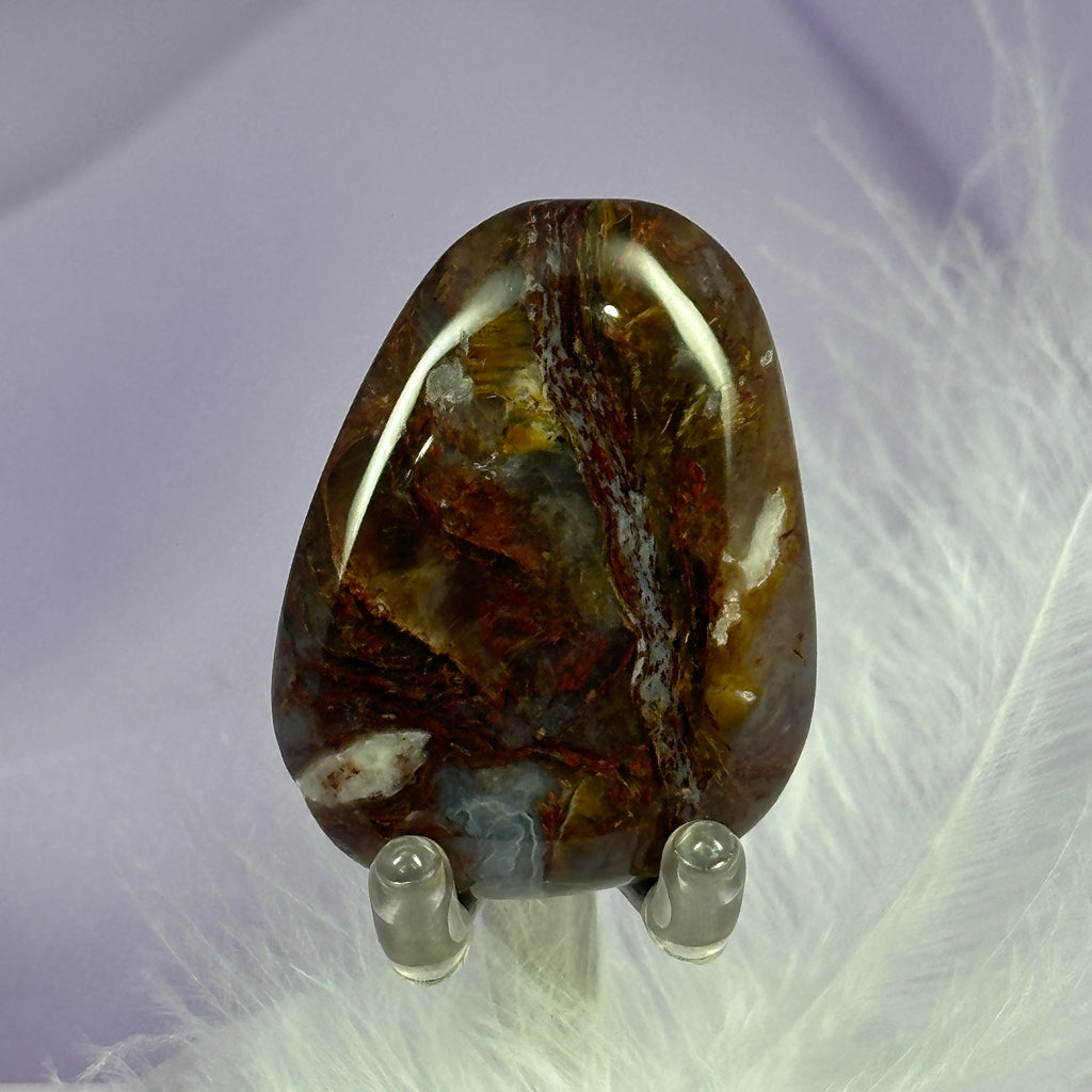 Rare Pietersite crystal smooth stone 15.0g SN49607