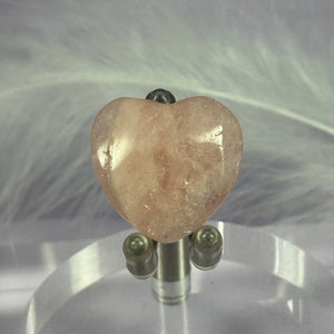 Teeny Pink Beryl crystal pocket heart, Morganite 4.0g SN55712