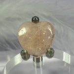 Teeny Pink Beryl crystal pocket heart, Morganite 4.1g SN55713