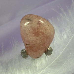 Beautiful Pink Beryl tumble stone, Morganite 16.1g SN56182