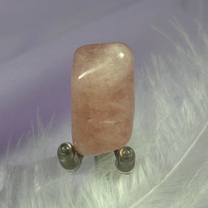 Beautiful Pink Beryl tumble stone, Morganite 9.0g SN56186