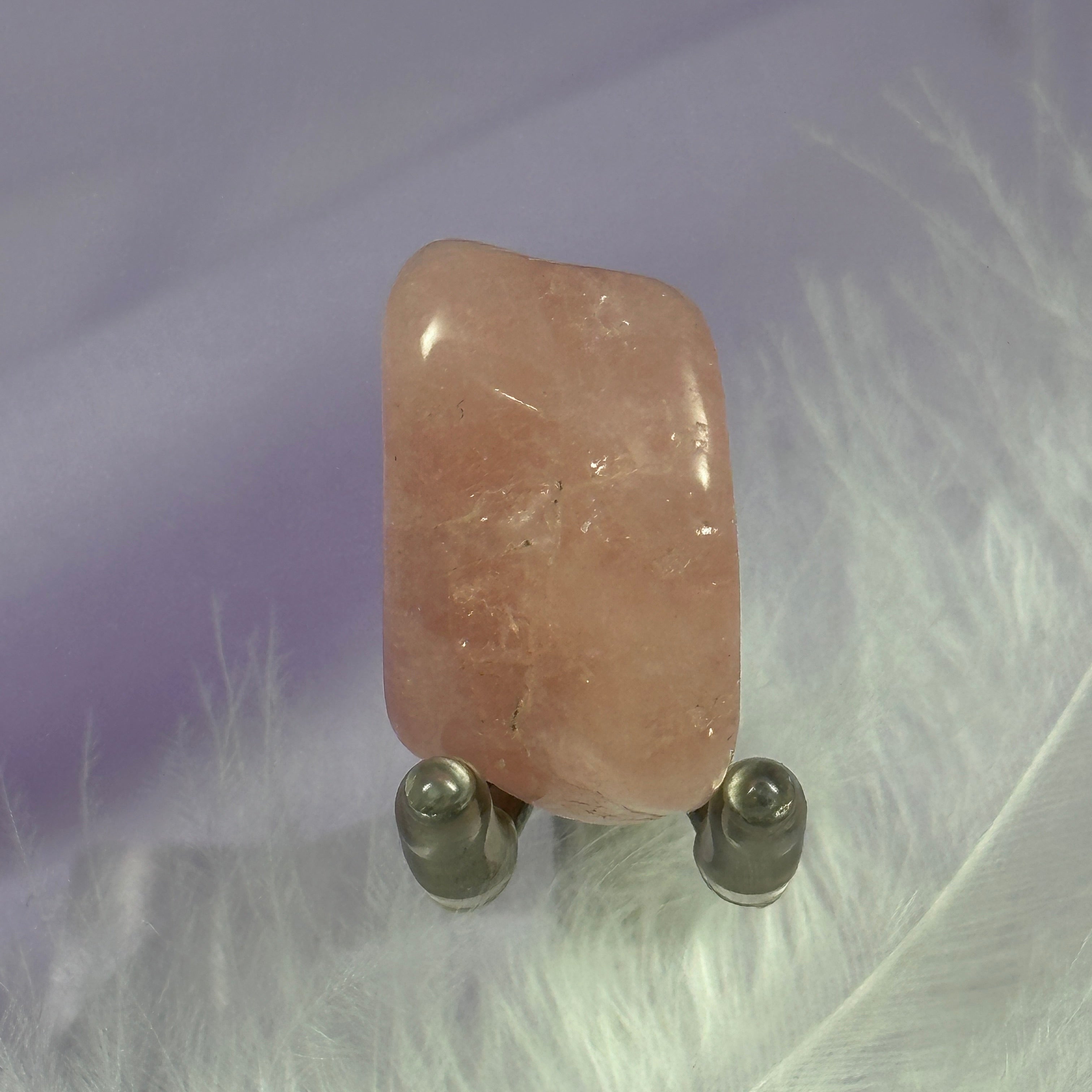 Beautiful Pink Beryl tumble stone, Morganite 9.0g SN56186