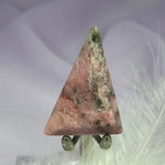 Rare Pink Petalite crystal flat polished piece 8.1g SN37526