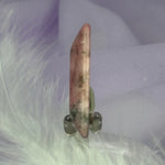 Rare Pink Petalite crystal flat polished piece 9.8g SN38642
