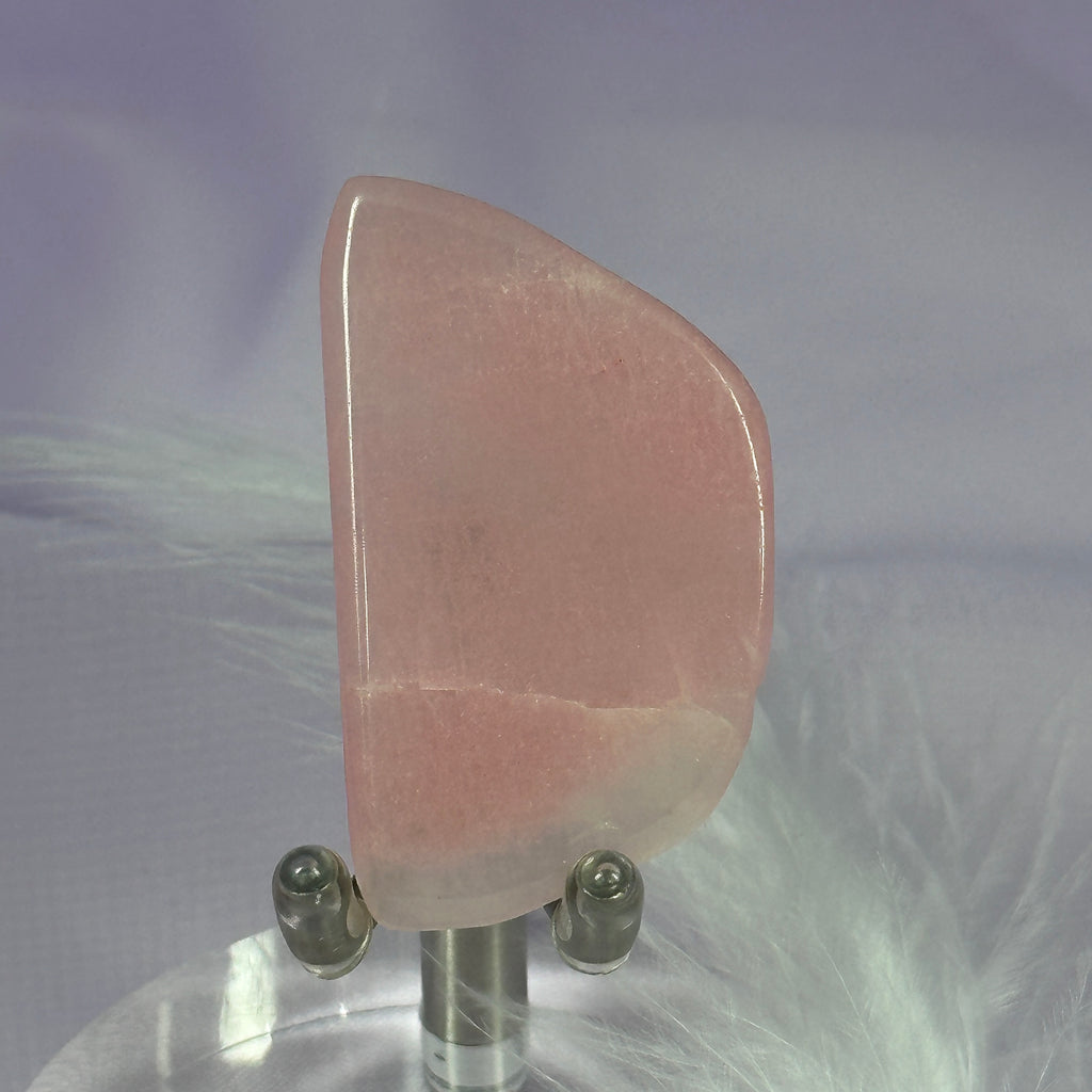 Beautiful colour Pink Petalite crystal slice 6.5g SN55692