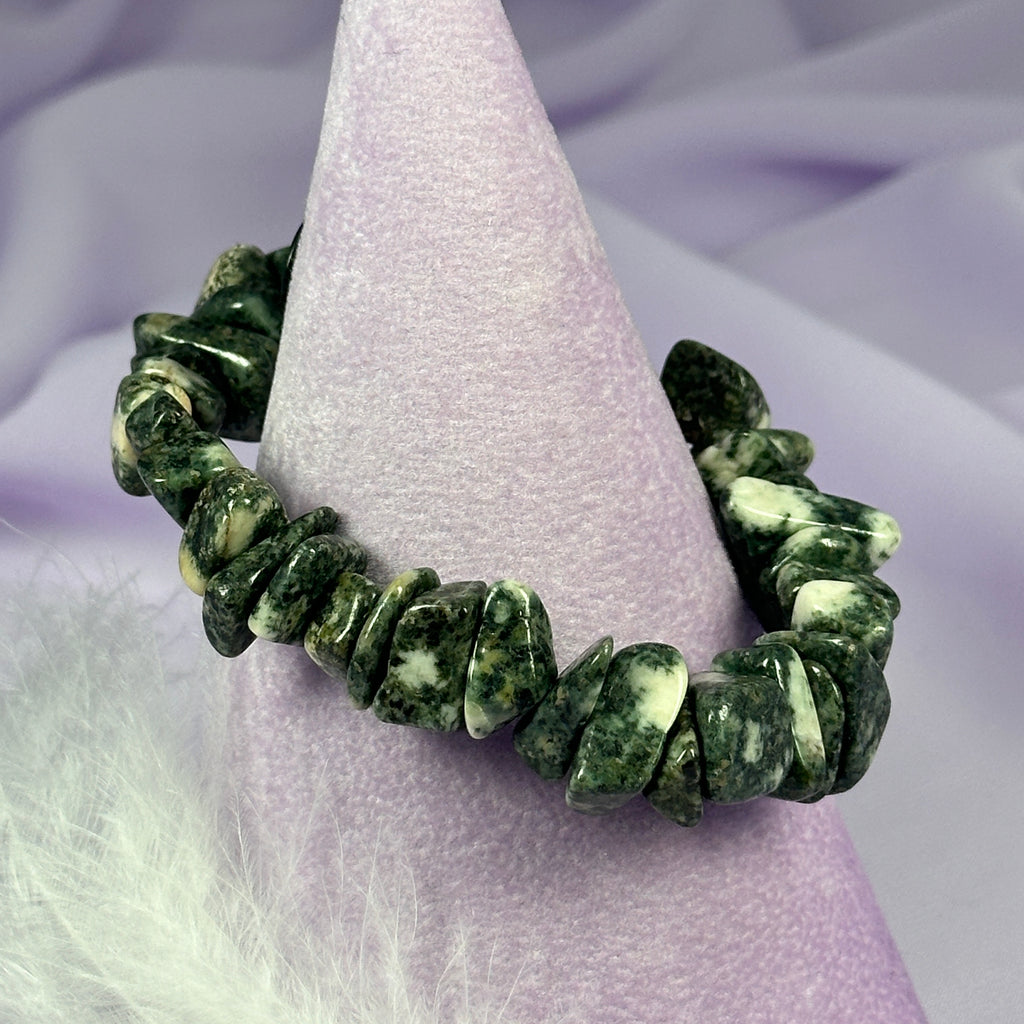 Preseli Bluestone chunky chip bracelet, Stonehenge 52g SN55993