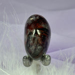 Red Fire Hematite Quartz crystal tumble stone 14.1g SN56200