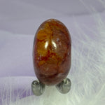 Red Fire Hematite Quartz crystal tumble stone 15.3g SN56201