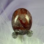 Red Fire Hematite Quartz crystal tumble stone 13.5g SN56203