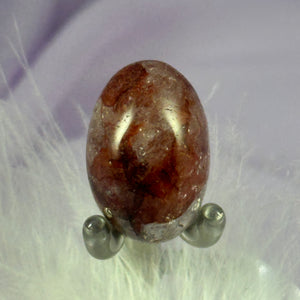 Red Fire Hematite Quartz crystal tumble stone 13.5g SN56203