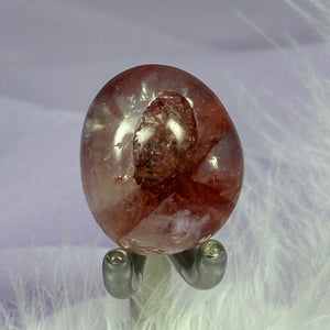 Red Fire Hematite Quartz crystal tumble stone 15.0g SN56204