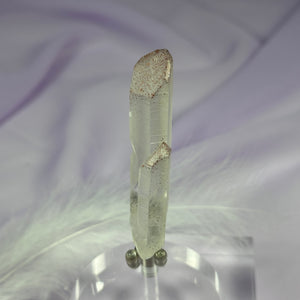 Rare natural Red Phantom Tip Quartz crystal point, Companion 19.0g SN14473