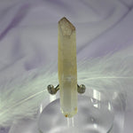 Rare natural Red Phantom Tip Quartz crystal point, Golden 13.4g SN14476