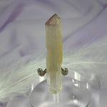 Rare natural Red Phantom Tip Quartz crystal point, Golden 13.4g SN14476