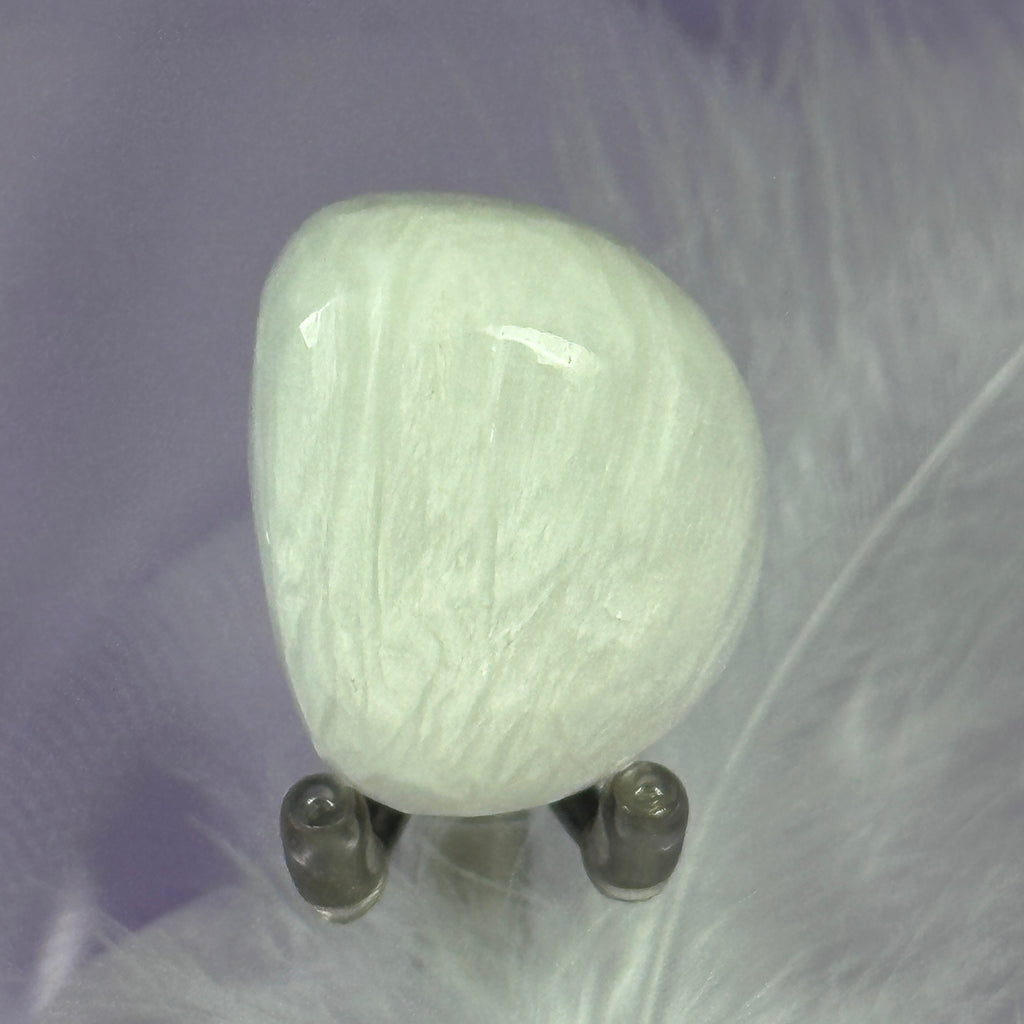 Scolecite crystal tumble stone 16.6g SN50305