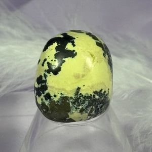 Serpentine with Pyrite tumble stone 23g SN47401