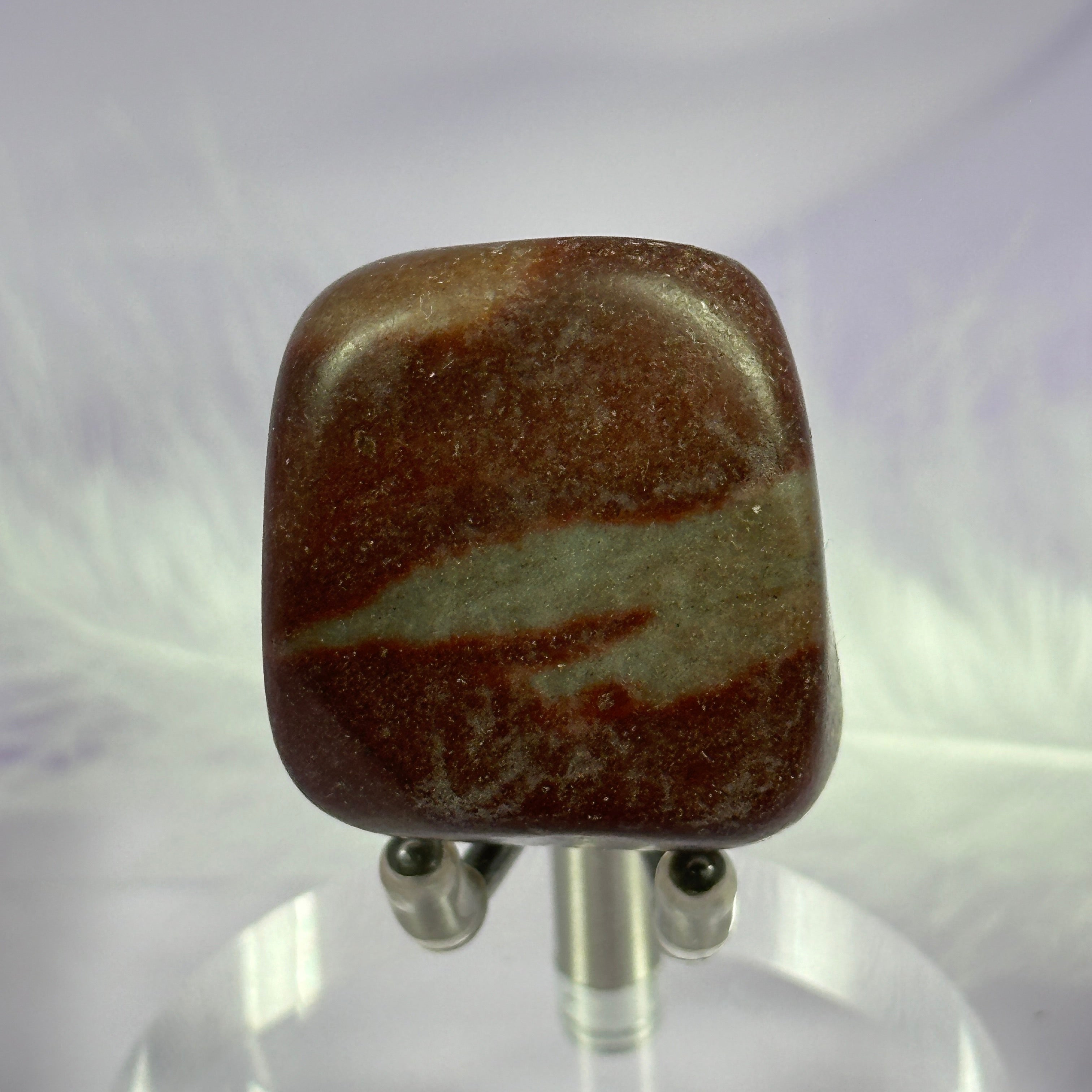 Narmedeswar Shiva Lingam Stone crystal large tumble stone 37g SN14724