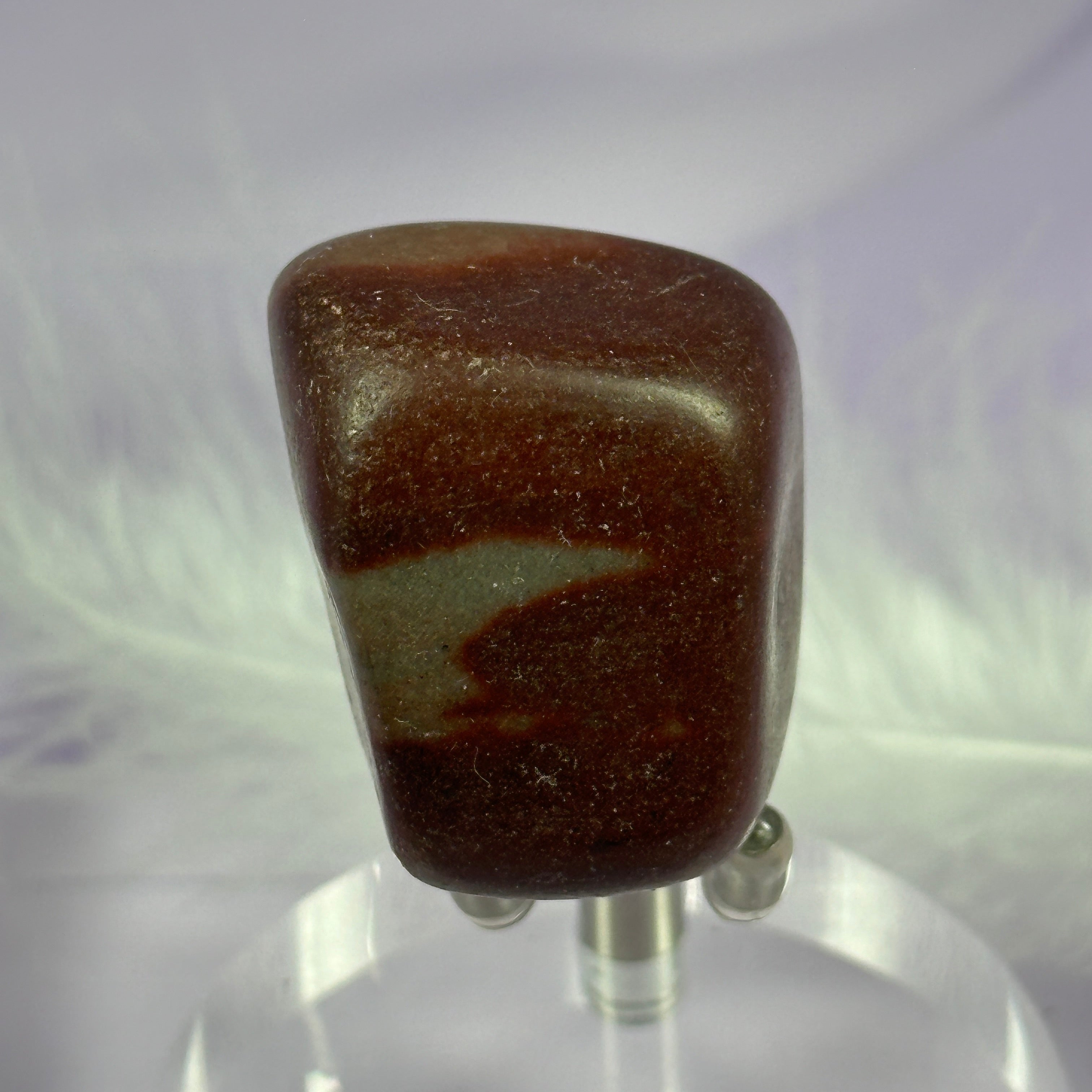 Narmedeswar Shiva Lingam Stone crystal large tumble stone 37g SN14724