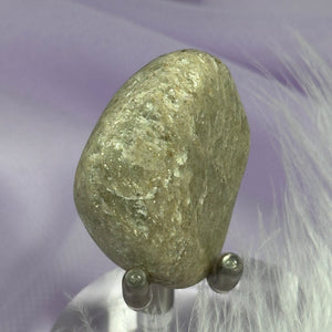 Sparkly Silver Aventurine tumble stone 15.3g SN53514
